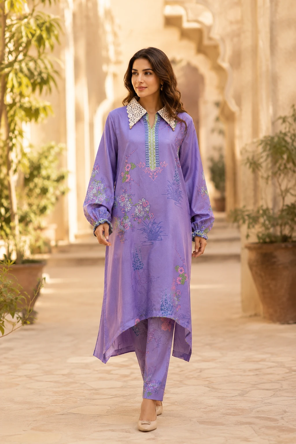 Wisteria Garden Co-ord Set